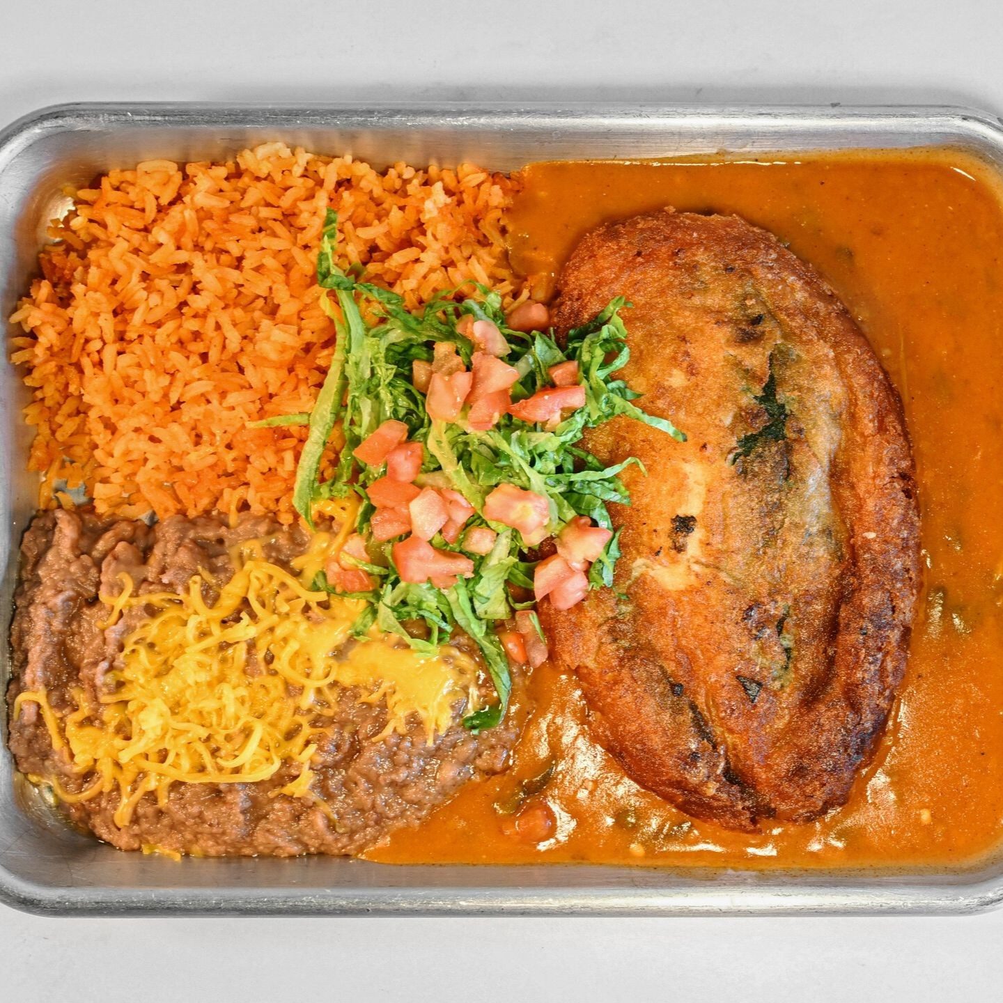 Chili Relleno Plate.