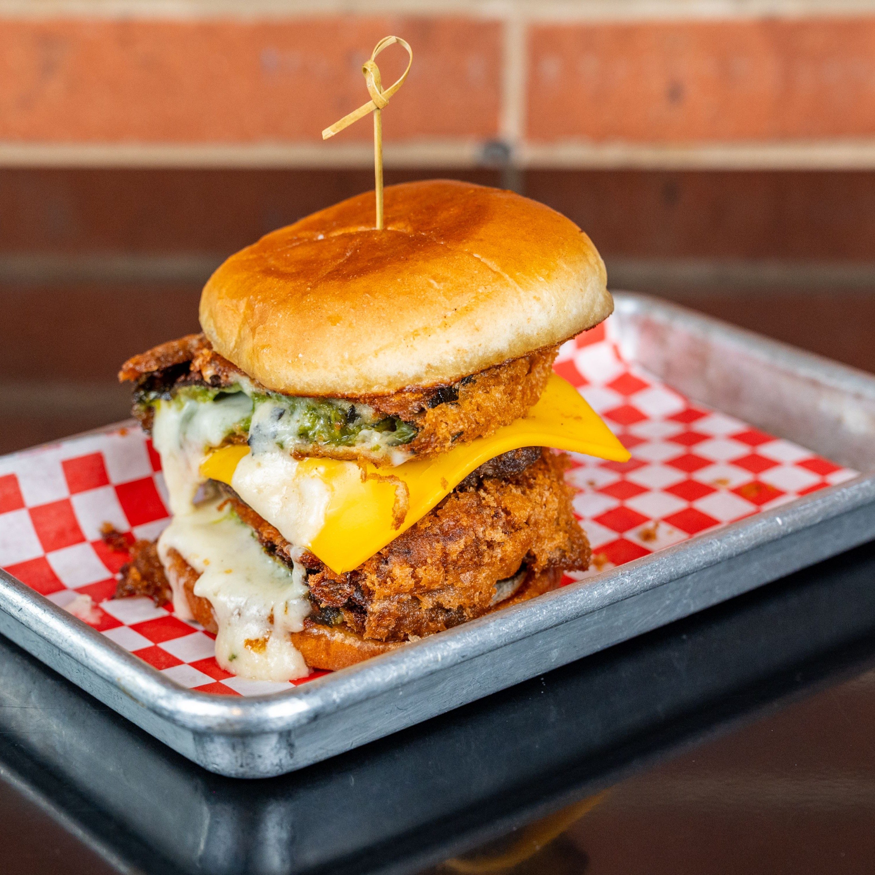 Smothered Southwest Burger.